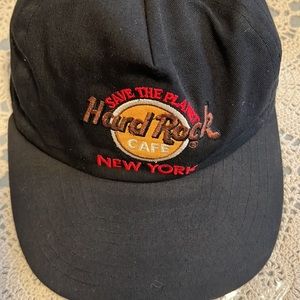 Hard Rock Cafe New York adjustable hat black